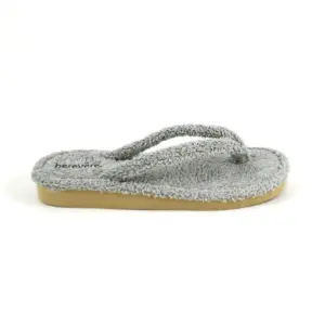 Berevere V-9301 - Esclava felpa plana en gris