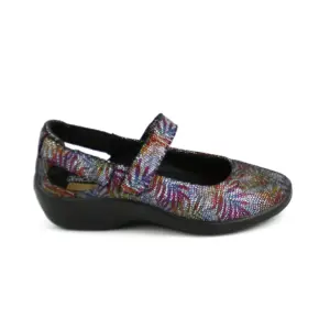 A'rcopedico Minami - Mercedes en textil con talón abierto en multicolor
