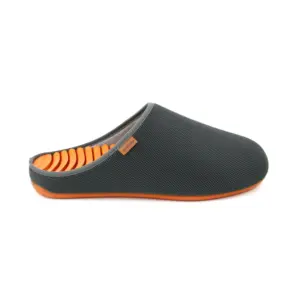Zueco de hombre Surippa especial para fascitis plantar en naranja