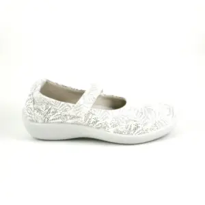 A'rcopedico Estrela - Mercedes en textil en negro-blanco