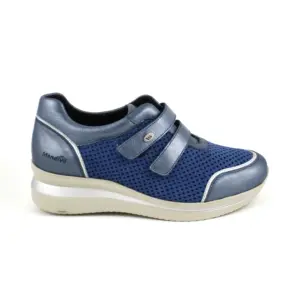 Mendivil 82544 - Sport dos velcros perforado en jeans